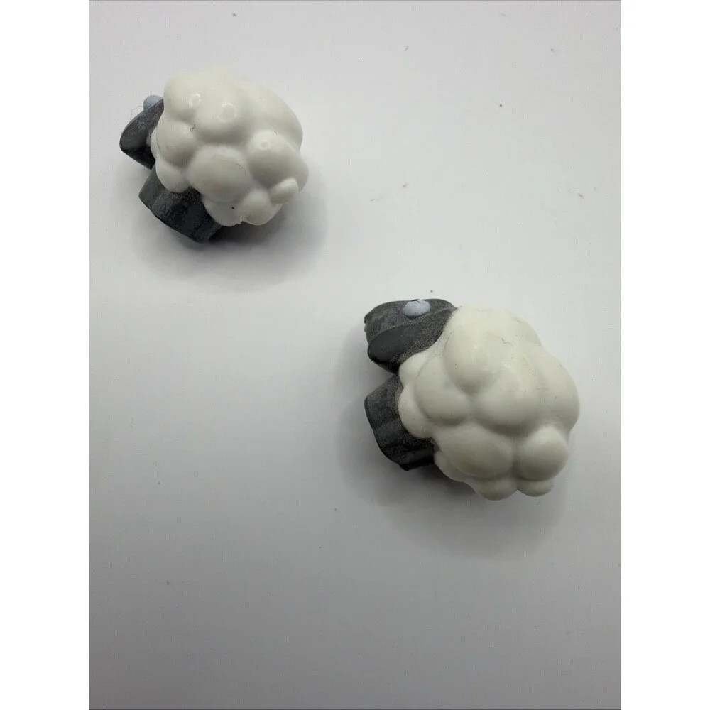 Mega Bloks Skylanders  White Sheep  Figure Set Of 2 T1